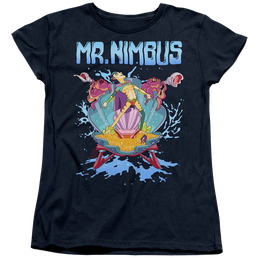 Rick and Morty Mr. Nimbus Design - Women's T-Shirt Women's T-Shirt Rick and Morty   