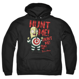 Rick and Morty Hunt Me - Pullover Hoodie Pullover Hoodie Rick and Morty   