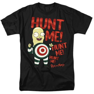 Rick and Morty Hunt Me - Men's Regular Fit T-Shirt Men's Regular Fit T-Shirt Rick and Morty   