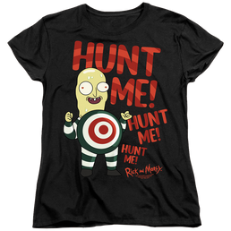 Rick and Morty Hunt Me - Women's T-Shirt Women's T-Shirt Rick and Morty   