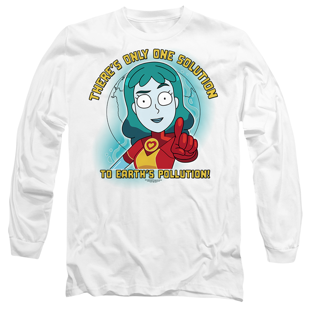 Rick and Morty Planetina - Men's Long Sleeve T-Shirt Men's Long Sleeve T-Shirt Rick and Morty   