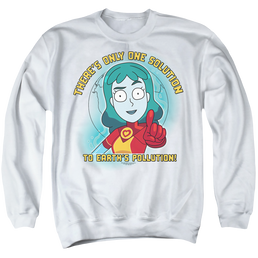 Rick and Morty Planetina - Men's Crewneck Sweatshirt Men's Crewneck Sweatshirt Rick and Morty   