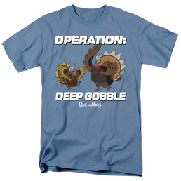 Rick and Morty Operation Deep Gobble - Men's Regular Fit T-Shirt Men's Regular Fit T-Shirt Rick and Morty   