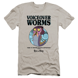 Rick and Morty Voiceover Worms - Men's Premium Slim Fit T-Shirt Men's Premium Slim Fit T-Shirt Rick and Morty   