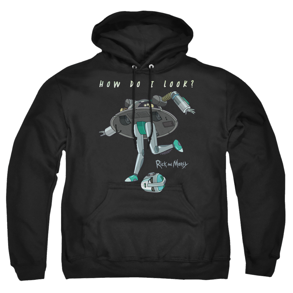 Rick and Morty How Do I Look? - Pullover Hoodie Pullover Hoodie Rick and Morty   