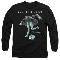 Rick and Morty How Do I Look? - Men's Long Sleeve T-Shirt Men's Long Sleeve T-Shirt Rick and Morty   