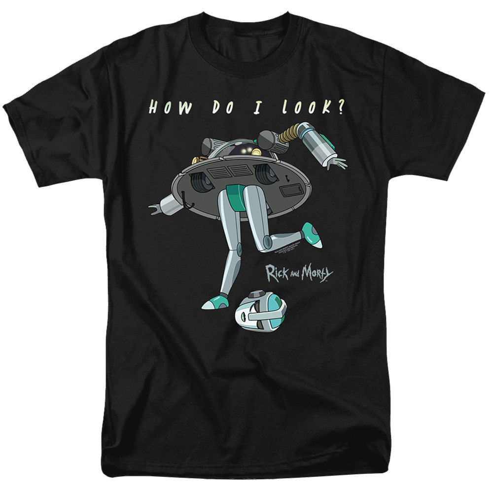 Rick and Morty How Do I Look? - Men's Regular Fit T-Shirt Men's Regular Fit T-Shirt Rick and Morty   