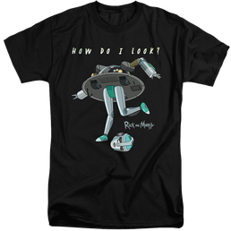 Rick and Morty How Do I Look? - Men's Tall Fit T-Shirt Men's Tall Fit T-Shirt Rick and Morty   