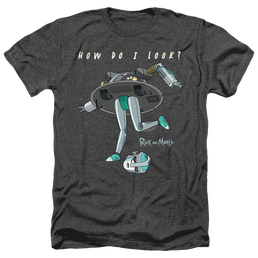 Rick and Morty How Do I Look? - Men's Heather T-Shirt Men's Heather T-Shirt Rick and Morty   
