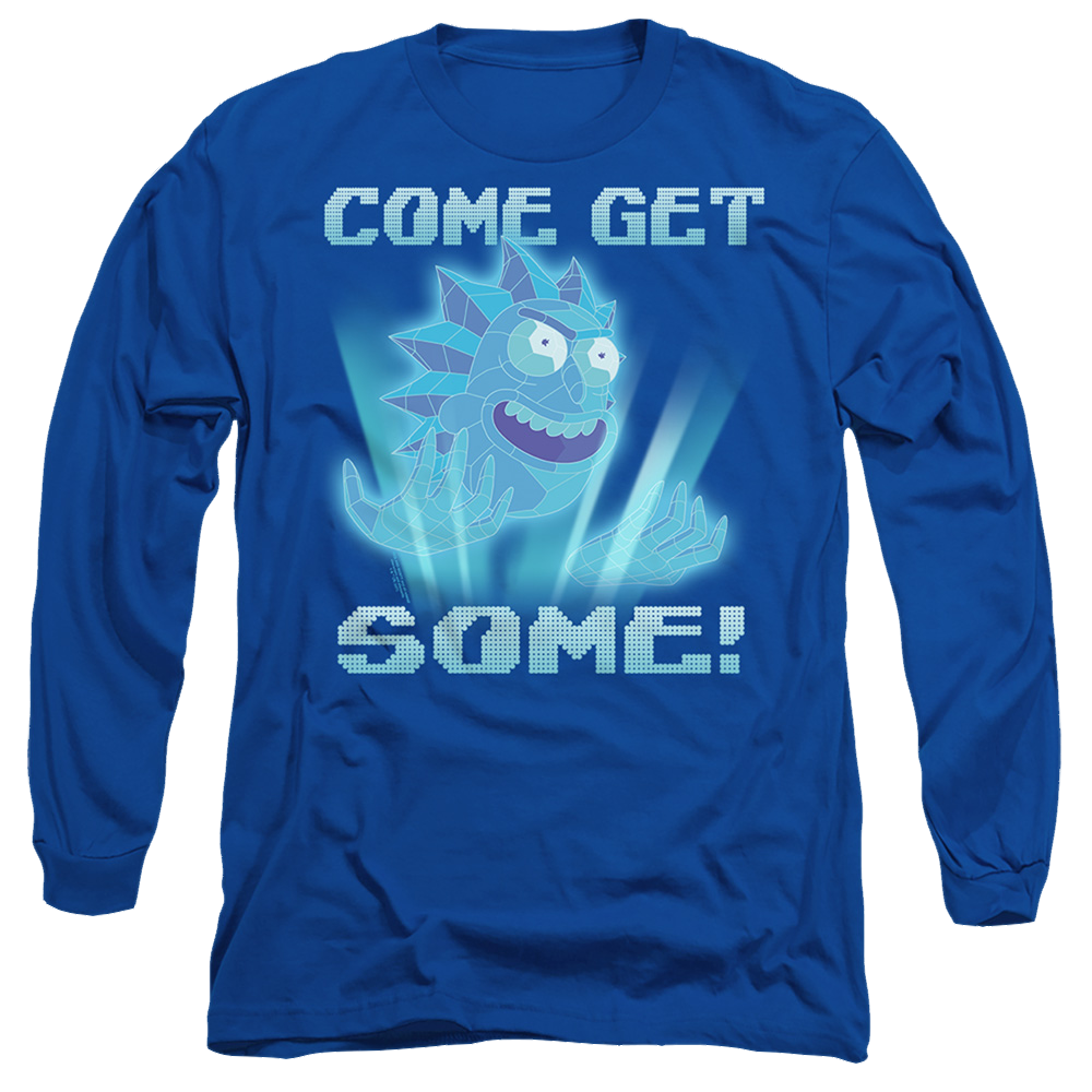 Rick and Morty Come Get Some - Men's Long Sleeve T-Shirt Men's Long Sleeve T-Shirt Rick and Morty   