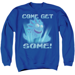 Rick and Morty Come Get Some - Men's Crewneck Sweatshirt Men's Crewneck Sweatshirt Rick and Morty   