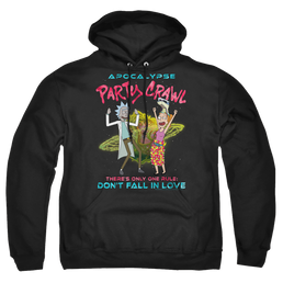 Rick and Morty Apocalypse Party Crawl - Pullover Hoodie Pullover Hoodie Rick and Morty   