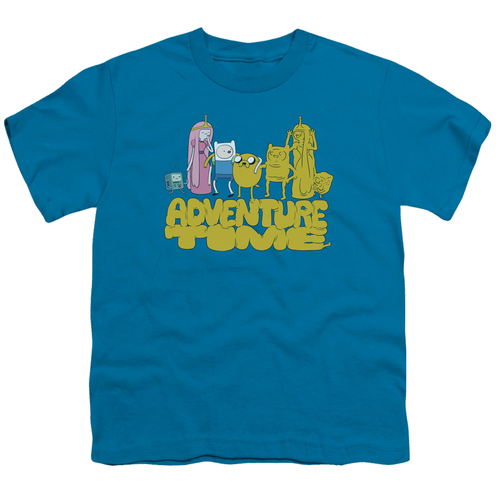 Adventure Time Jakes Friends - Youth T-Shirt Youth T-Shirt (Ages 8-12) Adventure Time   