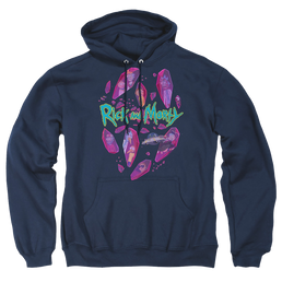Rick and Morty Death Crystal Futures - Pullover Hoodie Pullover Hoodie Rick and Morty   