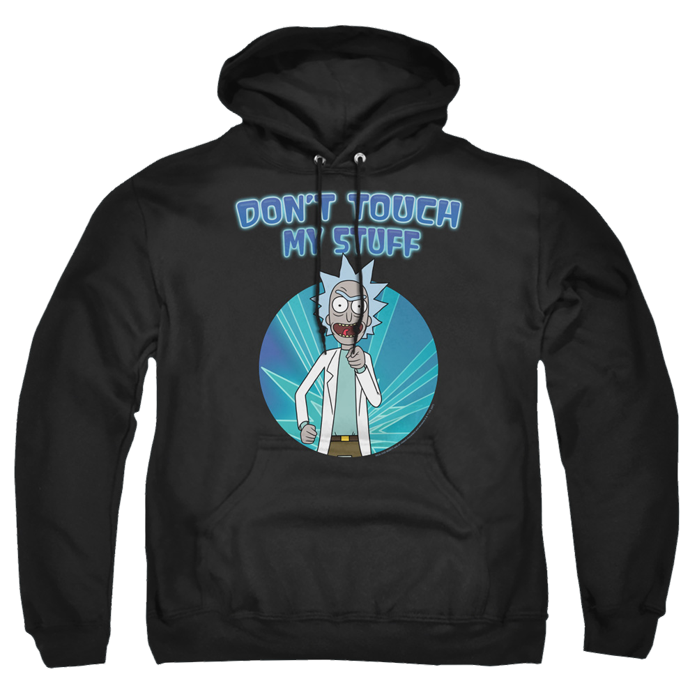 Rick and Morty Don'T Touch - Pullover Hoodie Pullover Hoodie Rick and Morty   