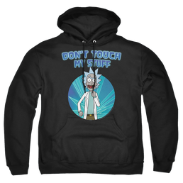 Rick and Morty Don'T Touch - Pullover Hoodie Pullover Hoodie Rick and Morty   