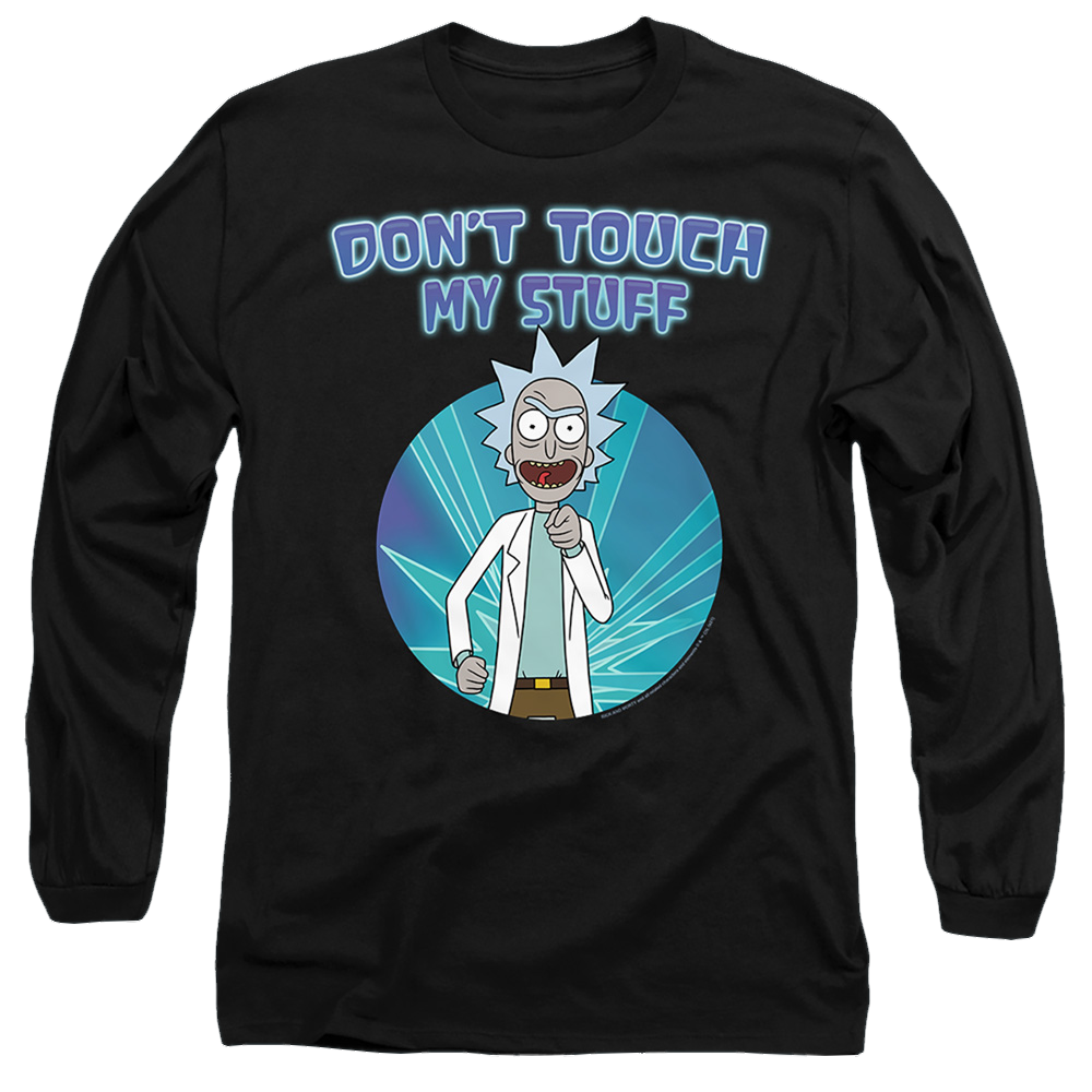 Rick and Morty Don'T Touch - Men's Long Sleeve T-Shirt Men's Long Sleeve T-Shirt Rick and Morty   