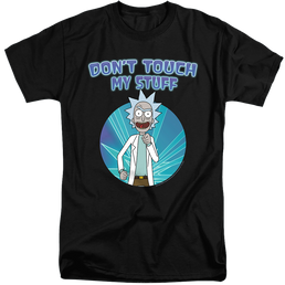 Rick and Morty Don'T Touch - Men's Tall Fit T-Shirt Men's Tall Fit T-Shirt Rick and Morty   