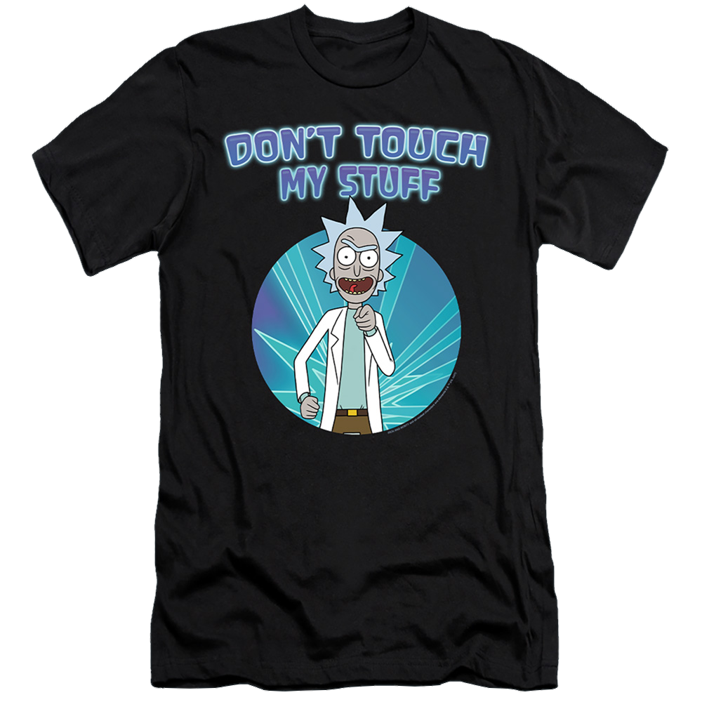 Rick and Morty Don'T Touch - Men's Premium Slim Fit T-Shirt Men's Premium Slim Fit T-Shirt Rick and Morty   