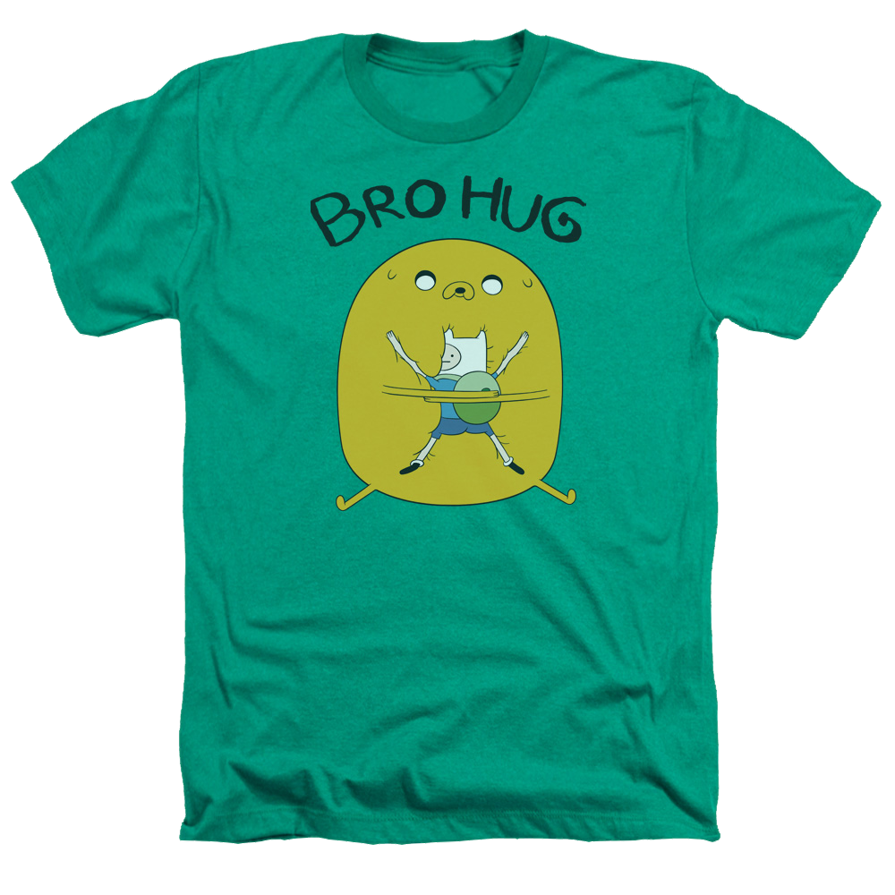 Adventure Time Bro Hug - Men's Heather T-Shirt Men's Heather T-Shirt Adventure Time   