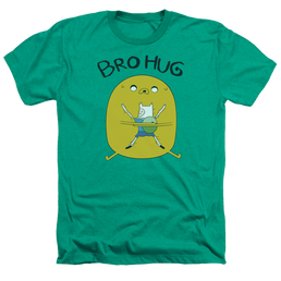 Adventure Time Bro Hug - Men's Heather T-Shirt Men's Heather T-Shirt Adventure Time   