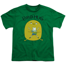Adventure Time Bro Hug - Youth T-Shirt Youth T-Shirt (Ages 8-12) Adventure Time   