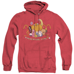 Adventure Time Outstretched - Heather Pullover Hoodie Heather Pullover Hoodie Adventure Time   