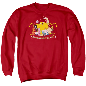 Adventure Time Outstretched - Men's Crewneck Sweatshirt Adventure Time