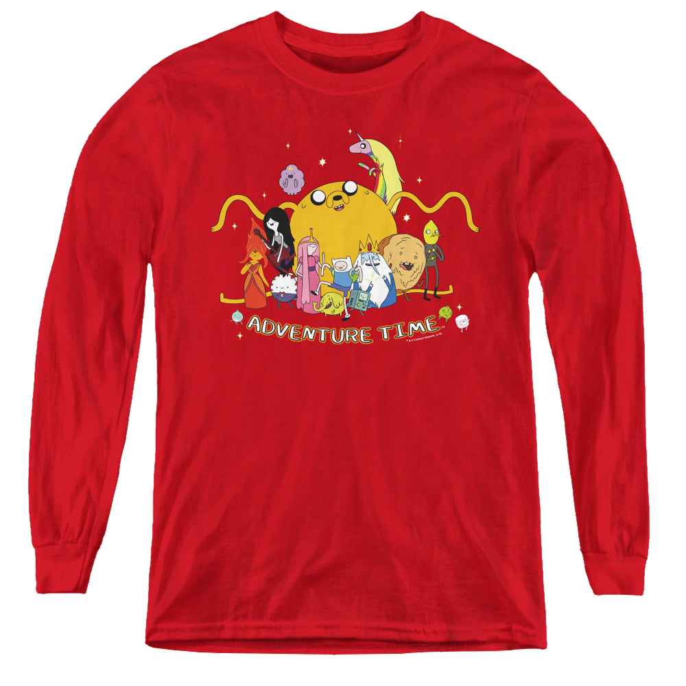 Adventure Time Outstretched - Youth Long Sleeve T-Shirt Youth Long Sleeve T-Shirt Adventure Time   