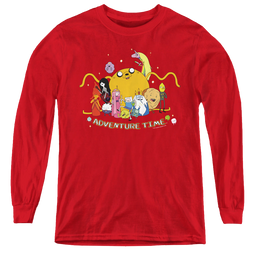 Adventure Time Outstretched - Youth Long Sleeve T-Shirt Youth Long Sleeve T-Shirt Adventure Time   