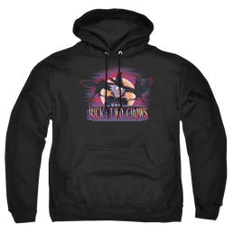 Rick and Morty Rick And Two Crows - Pullover Hoodie Pullover Hoodie Rick and Morty   