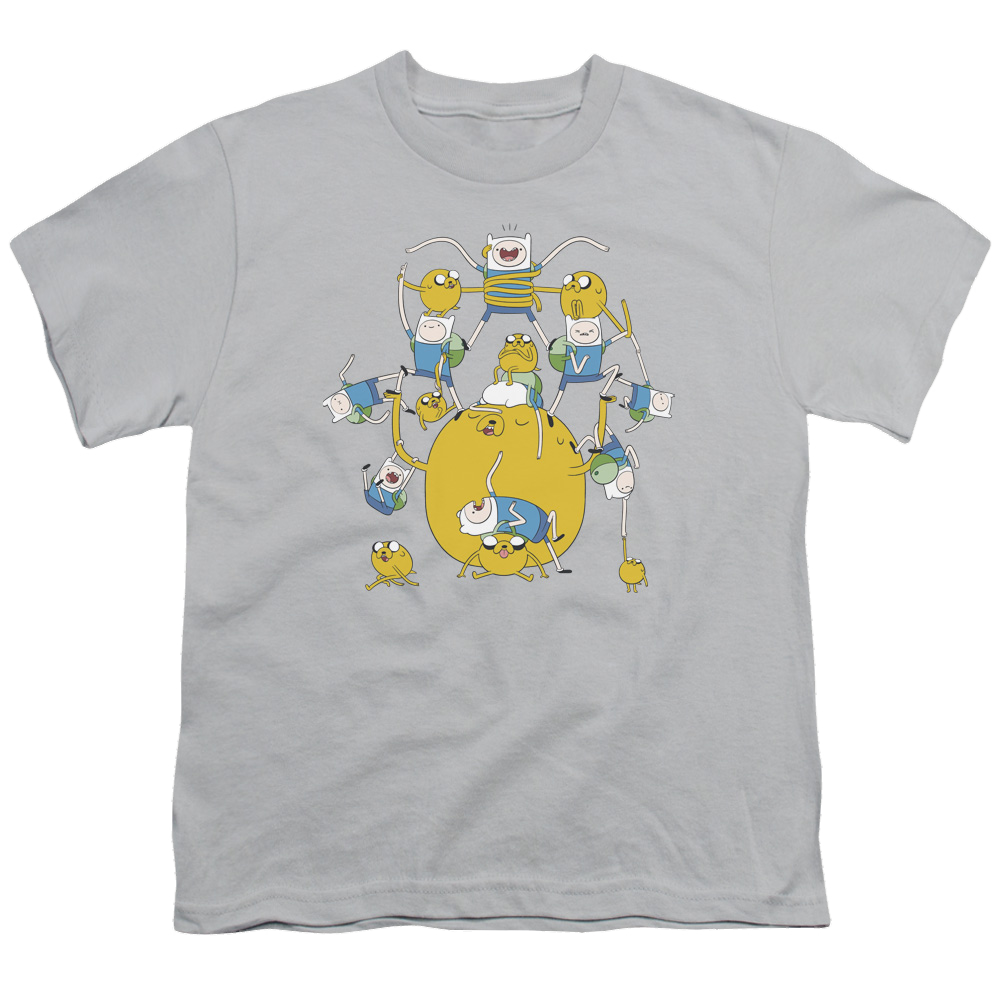 Adventure Time Finn&Jake Group - Youth T-Shirt Youth T-Shirt (Ages 8-12) Adventure Time   