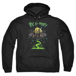 Rick and Morty Ufo - Pullover Hoodie Pullover Hoodie Rick and Morty   