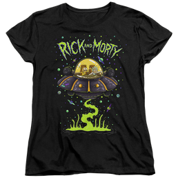 Rick and Morty Ufo - Women's T-Shirt Women's T-Shirt Rick and Morty   