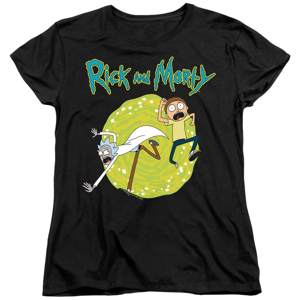 Rick and Morty Portal - Women's T-Shirt Women's T-Shirt Rick and Morty   