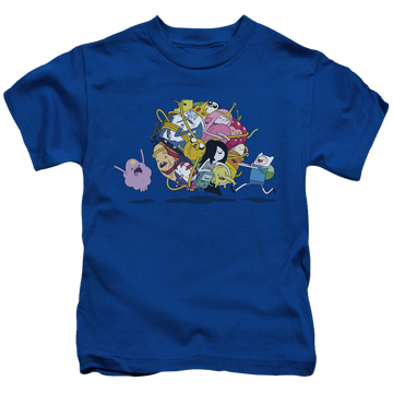 Royal kid's t-shirt for ages 4 to 7 with Adventure Time Glob Ball graphic