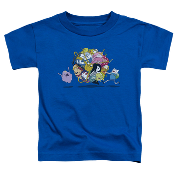 Royal toddler t-shirt with Adventure Time Glob Ball graphic