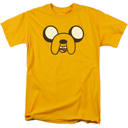 Adventure Time Jake Head - Men's Regular Fit T-Shirt Men's Regular Fit T-Shirt Adventure Time   