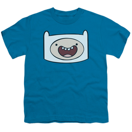 Adventure Time Finn Head - Youth T-Shirt Youth T-Shirt (Ages 8-12) Adventure Time   