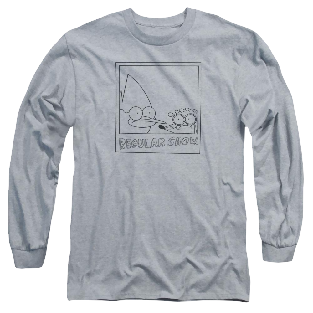 Regular Show Poloroid Men's Long Sleeve T-Shirt Men's Long Sleeve T-Shirt The Regular Show   