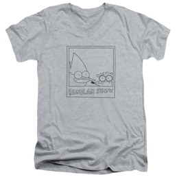 Regular Show Poloroid Men's V-Neck T-Shirt Men's V-Neck T-Shirt The Regular Show   