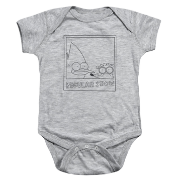 Regular Show, The Poloroid - Baby Bodysuit Baby Bodysuit The Regular Show   