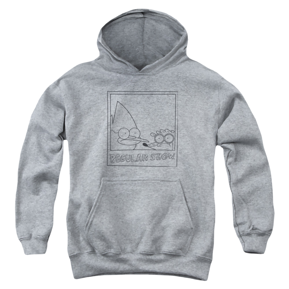 Regular Show, The Poloroid - Youth Hoodie Youth Hoodie (Ages 8-12) The Regular Show   
