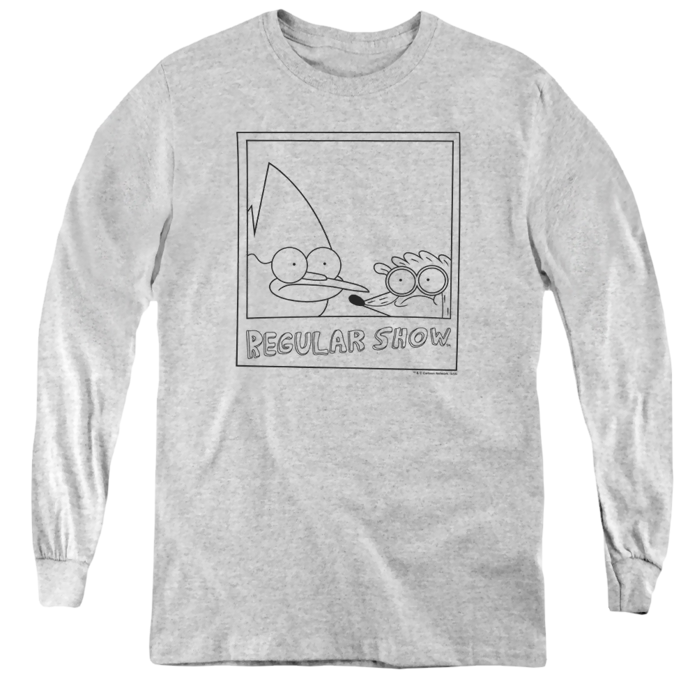 Regular Show, The Poloroid - Youth Long Sleeve T-Shirt Youth Long Sleeve T-Shirt The Regular Show   