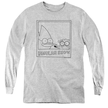 Regular Show, The Poloroid - Youth Long Sleeve T-Shirt Youth Long Sleeve T-Shirt The Regular Show   