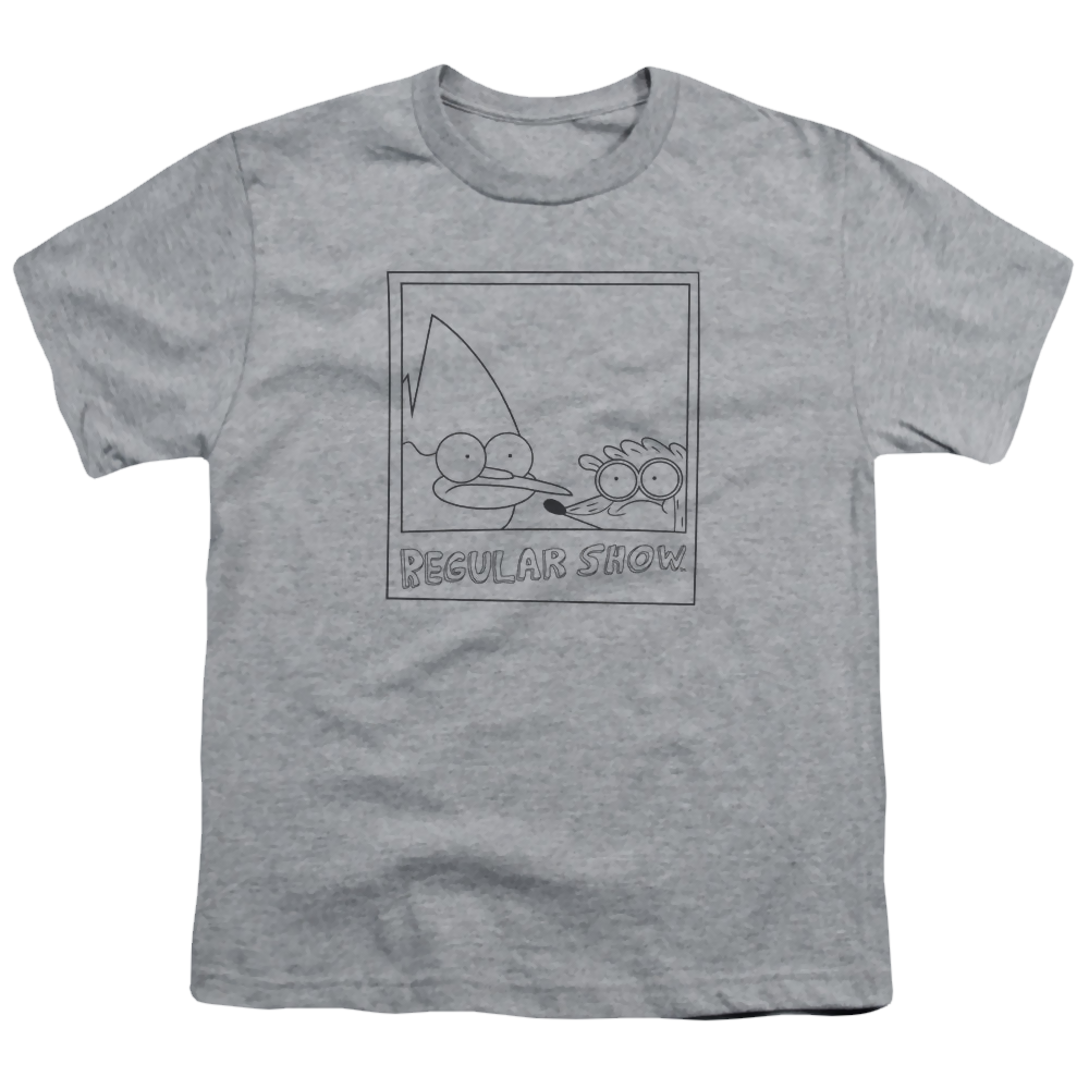 Regular Show, The Poloroid - Youth T-Shirt Youth T-Shirt (Ages 8-12) The Regular Show   