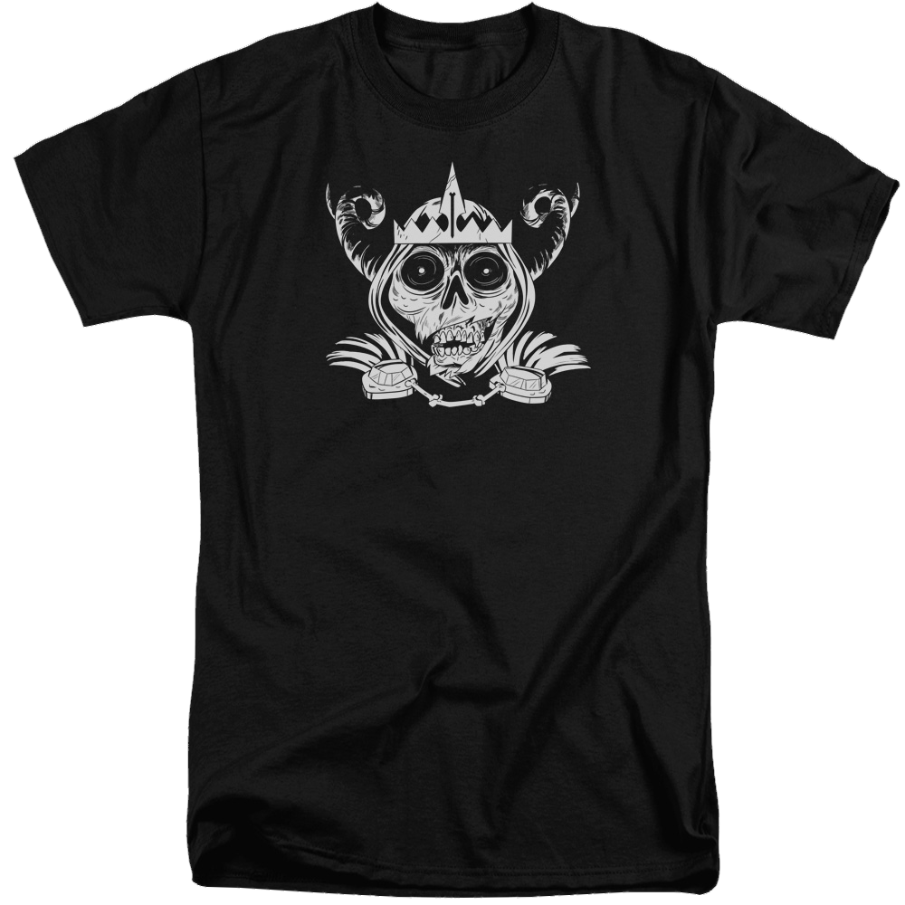 Adventure Time Skull Face - Men's Tall Fit T-Shirt Men's Tall Fit T-Shirt Adventure Time   