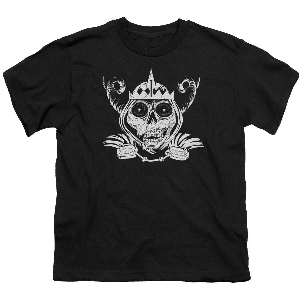 Adventure Time Skull Face - Youth T-Shirt Youth T-Shirt (Ages 8-12) Adventure Time   