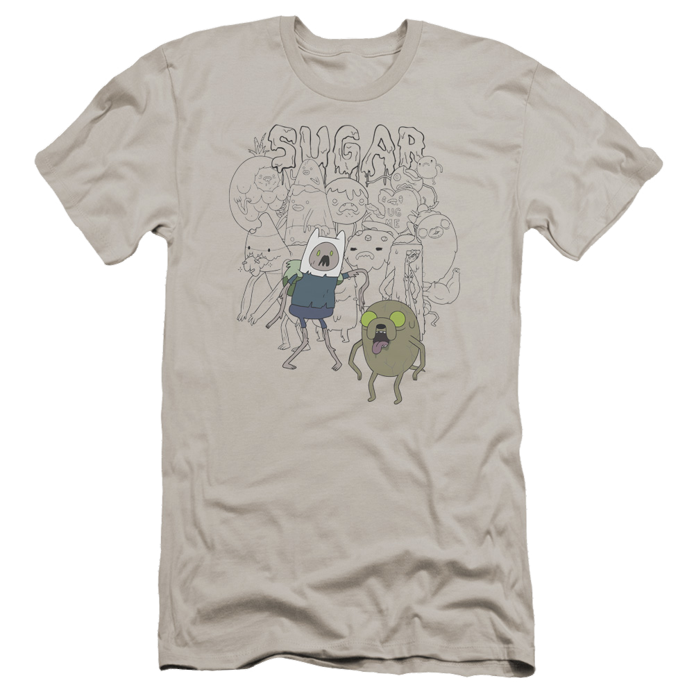 Adventure Time Sugar Zombies - Men's Premium Slim Fit T-Shirt Men's Premium Slim Fit T-Shirt Adventure Time   