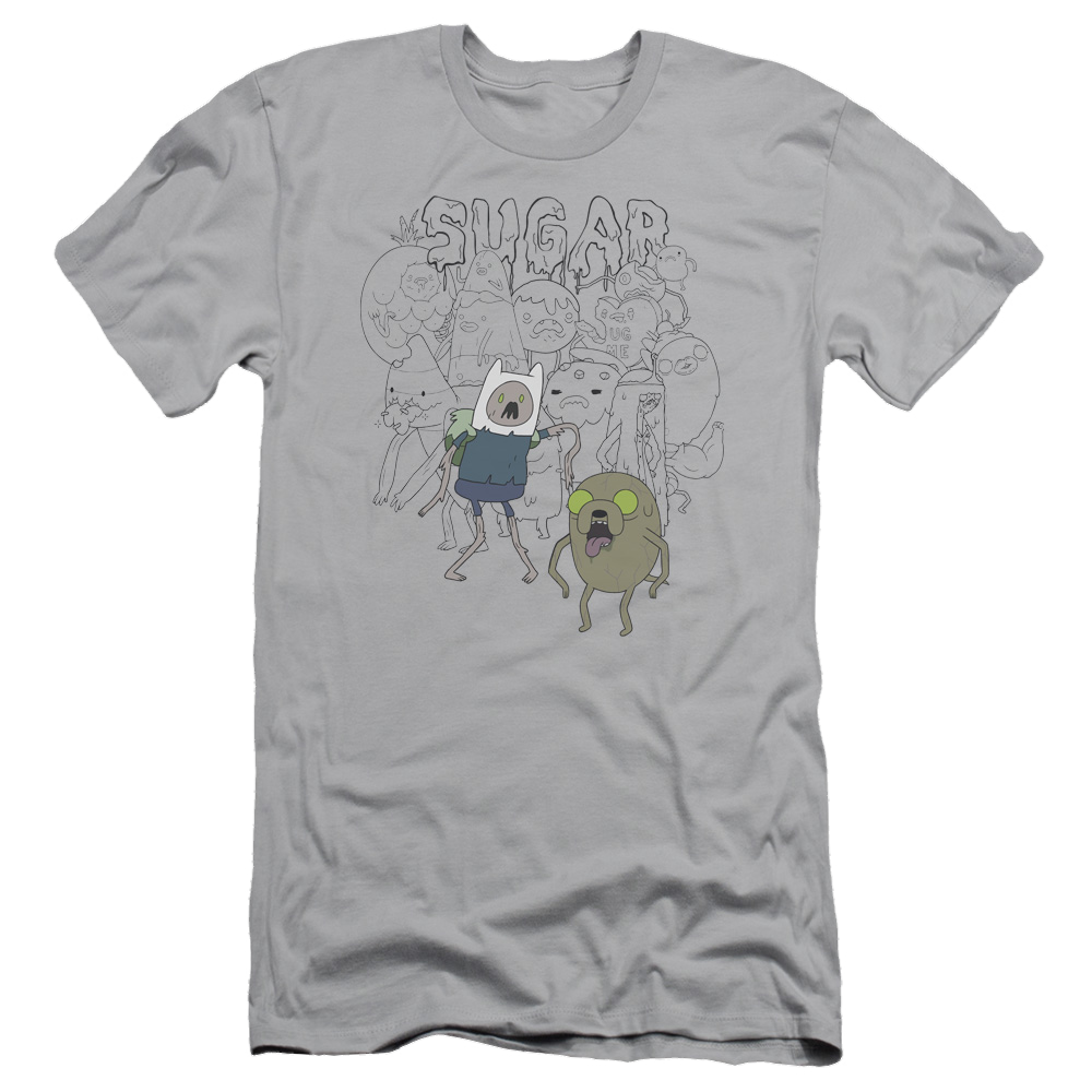 Adventure Time Sugar Zombies - Men's Slim Fit T-Shirt Men's Slim Fit T-Shirt Adventure Time   